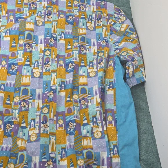 Walt Disney 50th Anniversary Mickey Mouse Button Up - Picture 5 of 5